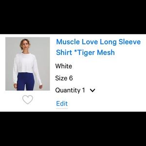 Lulu lemon top never worn size 6 but in red 85$